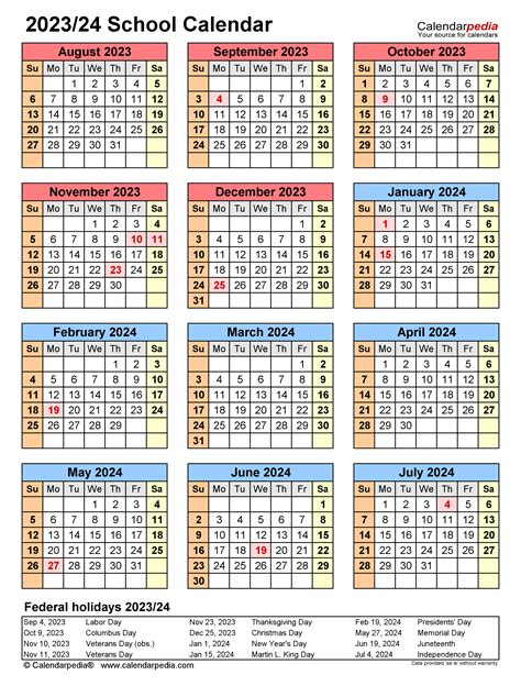 Vesd Calendar